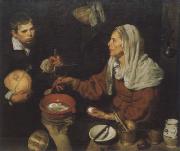 Diego Velazquez Old woman in the eggs roast Spain oil painting artist